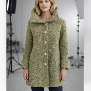 Olive Green Women's Coat